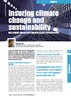 Article: Insuring Climate Change and Sustainability --- Unleasing innovation and intelligent partnerships