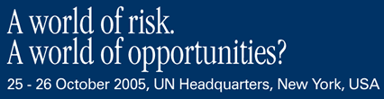 A world of risk. A world of opportunities?
