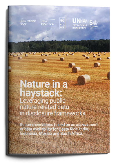 Nature in a haystack: Leveraging public nature-related data in disclosure frameworks
