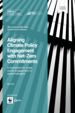 Aligning Climate Policy Engagement with Net-Zero Commitments: A foundation for asset owner engagement of asset managers