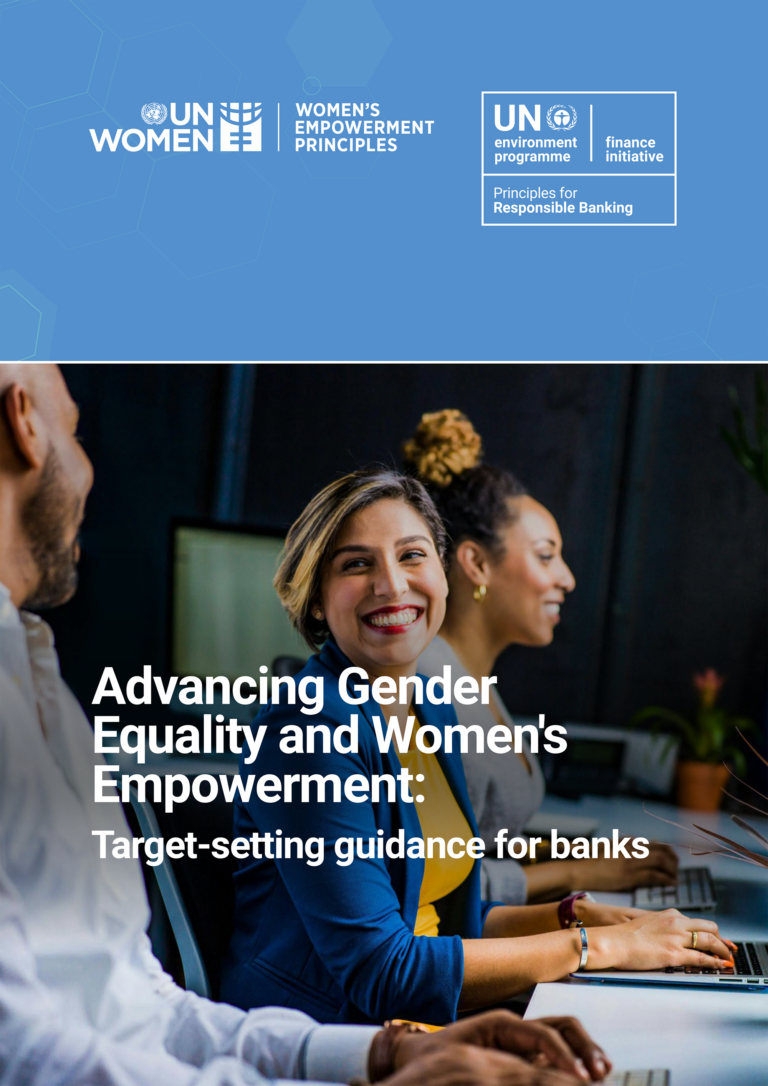 Gender Equality – United Nations Environment – Finance Initiative